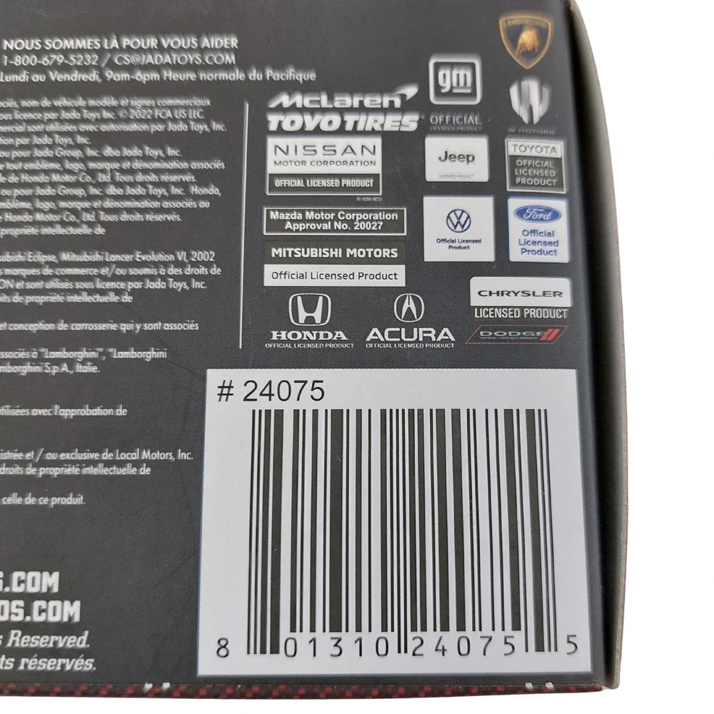 Jada Toys cars box computer